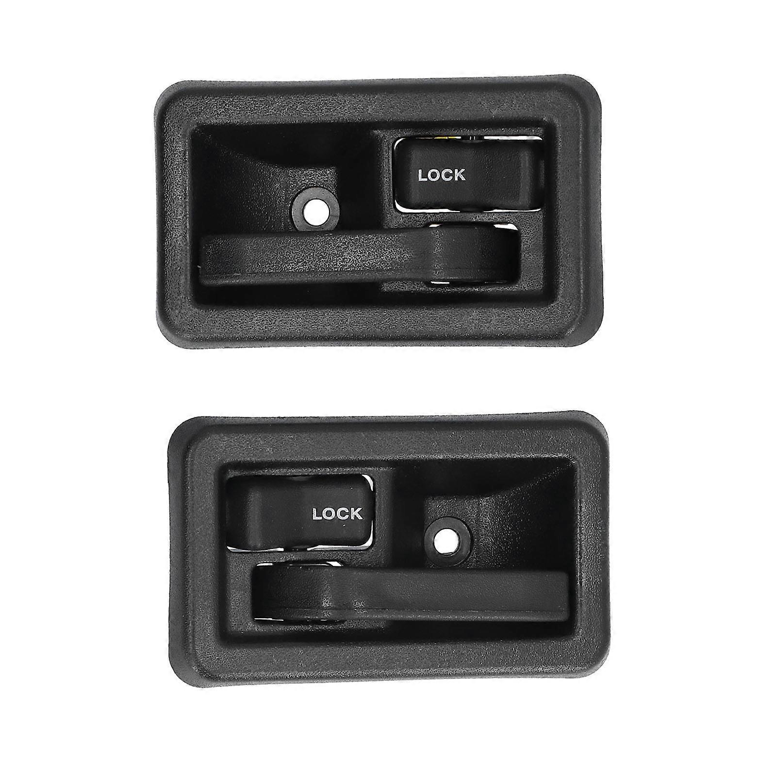 2PCS Car Door Handle ABS 55176477AB Left Right Inside for Jeep Wrangler 1987?2004 YEMAA