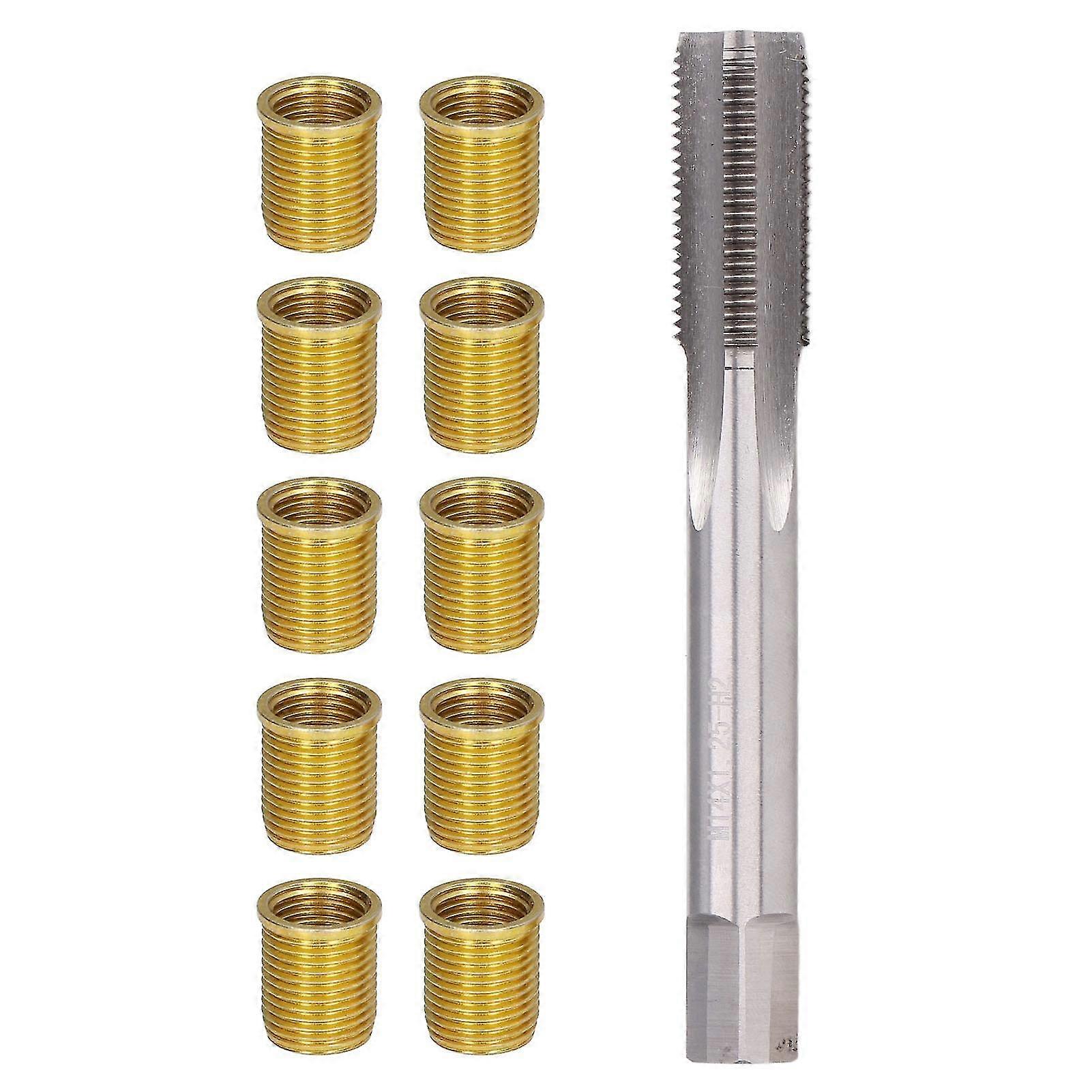 M14x1.25 Tap 14mm Rethreaded Kit for Spark Plug Thread Hole Repair