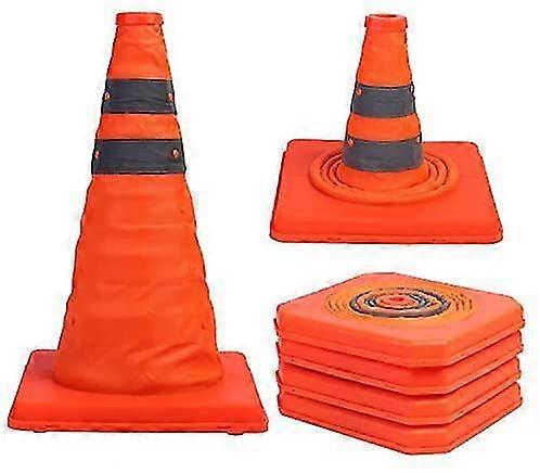 15.5 Inch collapsible traffic cones multi purpose pop up reflective safety cone (1pack )-Yvan