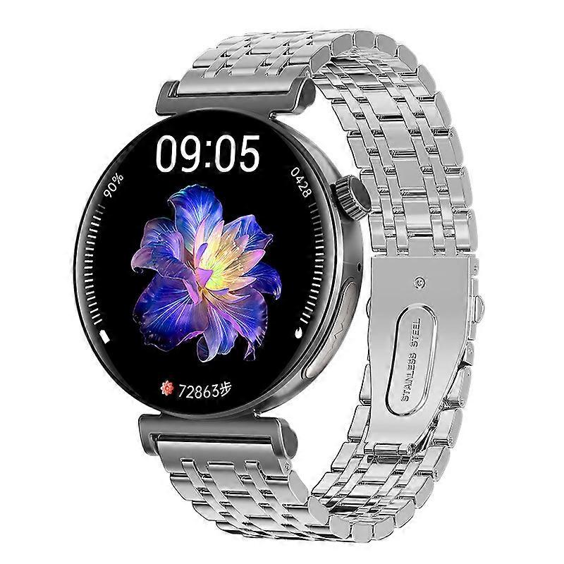 Women's JA02 smartwatch Bluetooth call blood oxygen, heart rate, blood pressure SOS