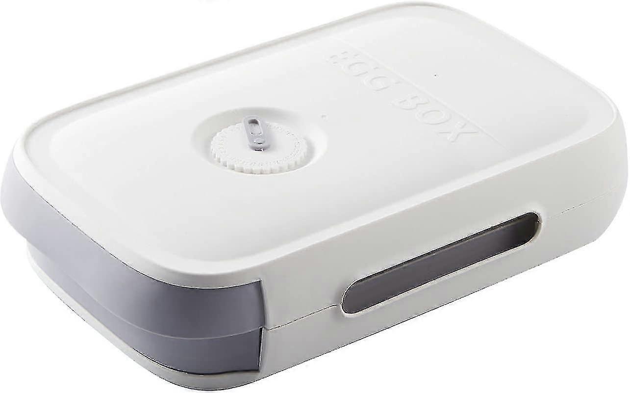 Refrigerator Egg Storage Box With Preservation Mark (white)