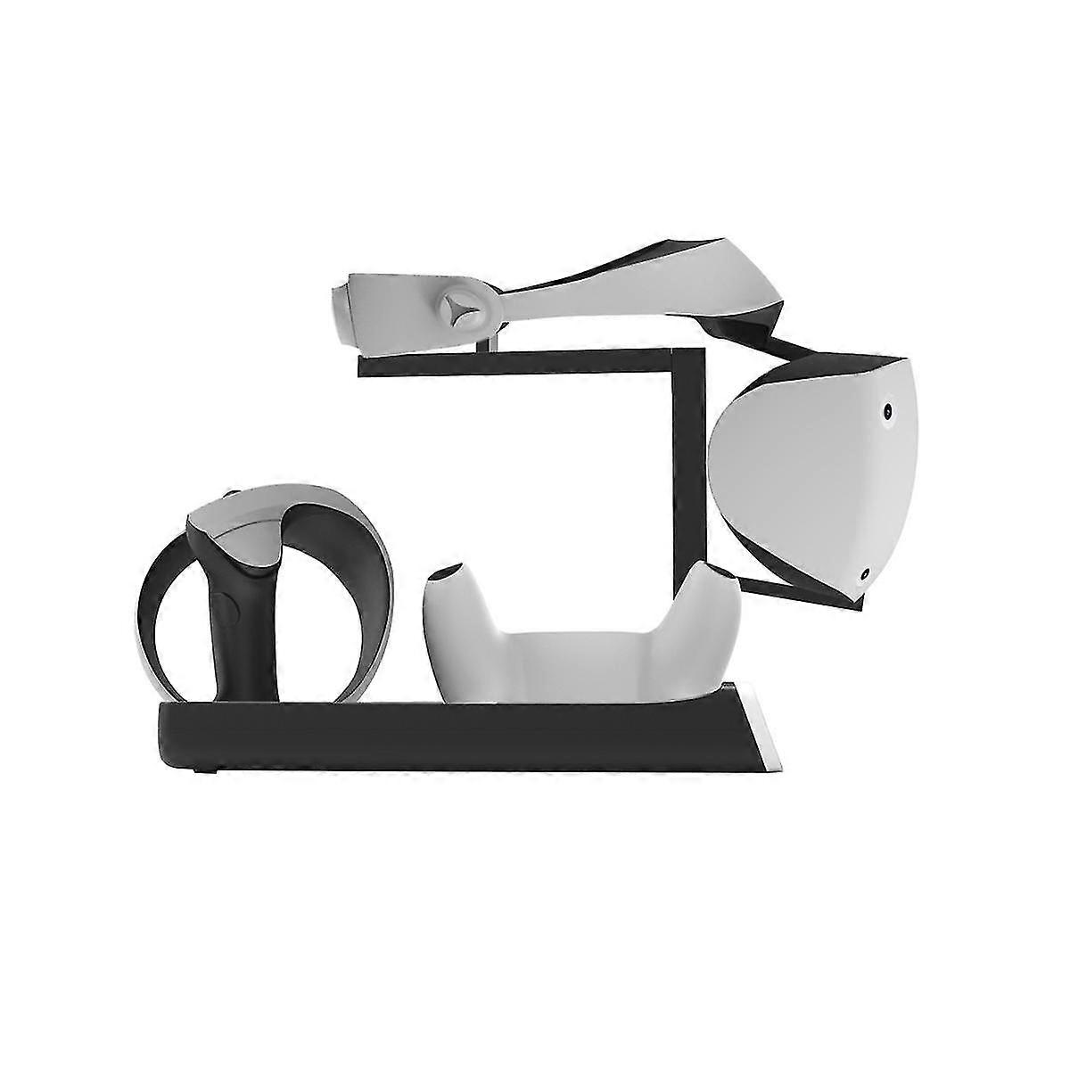 For Ps Vr2 Handle Charging Base Vr Helmet Storage Stand Vr2 Multi-function Charger Handle Charging