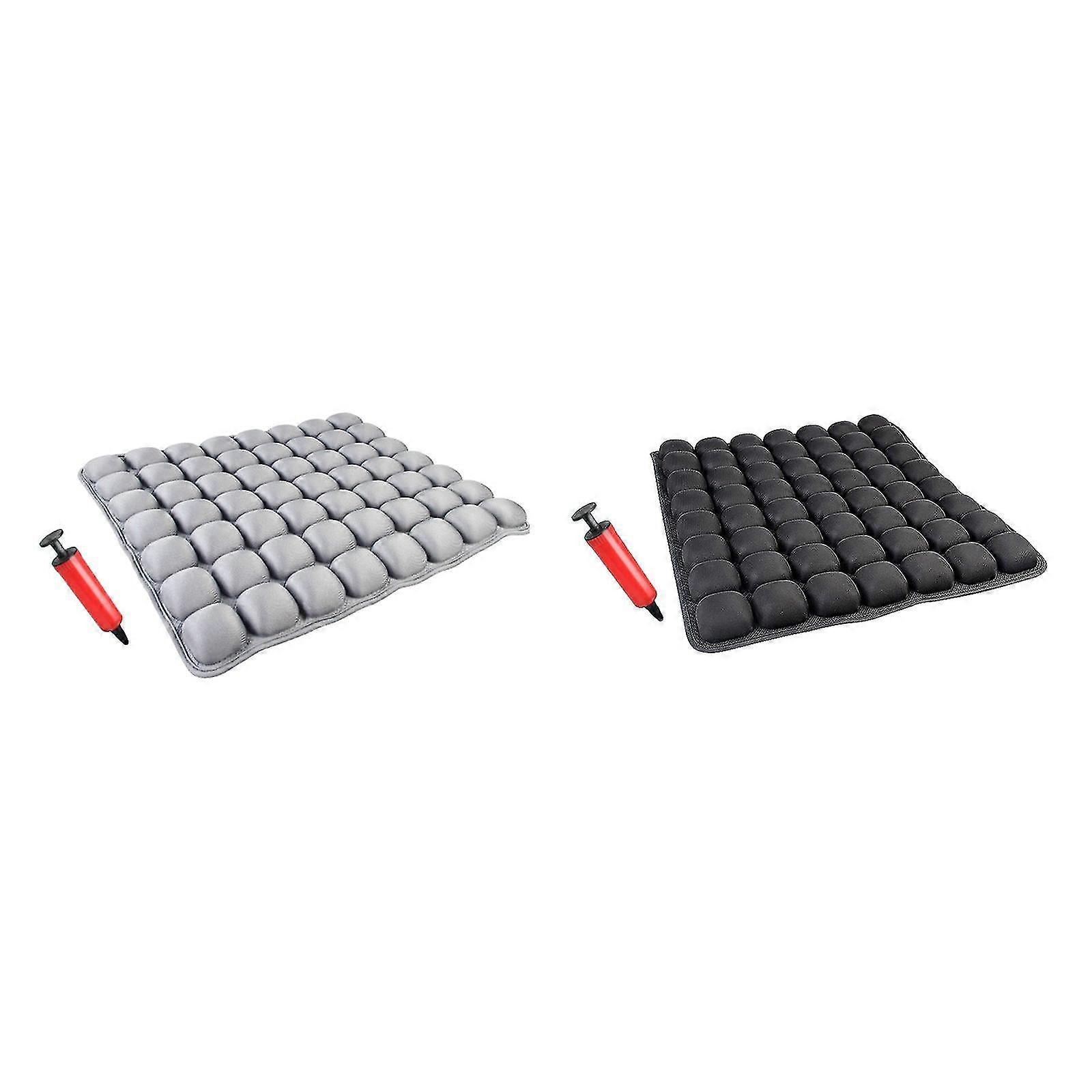 Non slip air car seat mat inflatable seat cushion adjustable seat cover pain relief air chair pad for home travel airplanes