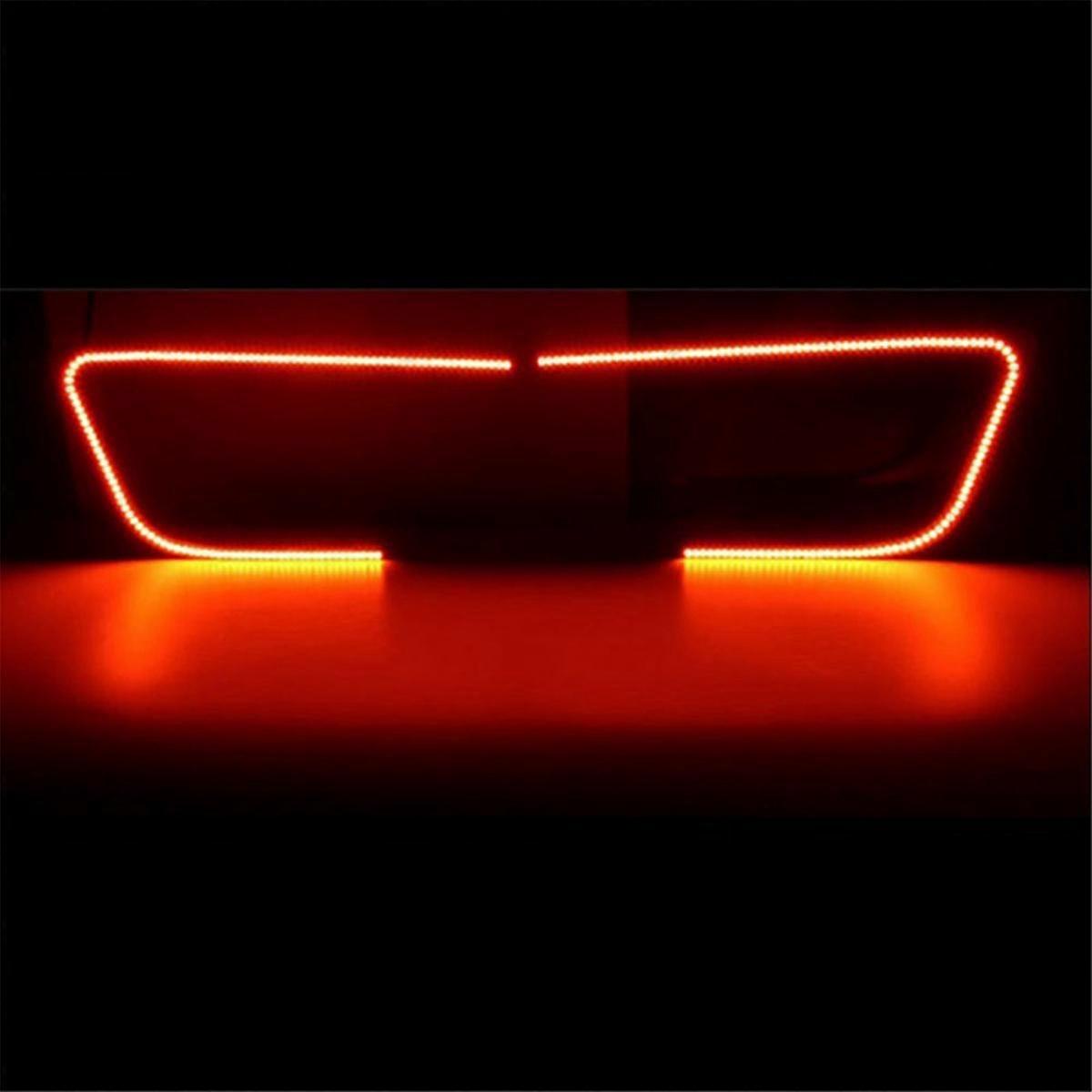 Car LED Daytime Running Light Angel Eye DRL with Turning Light for / Legacy 2015-2018