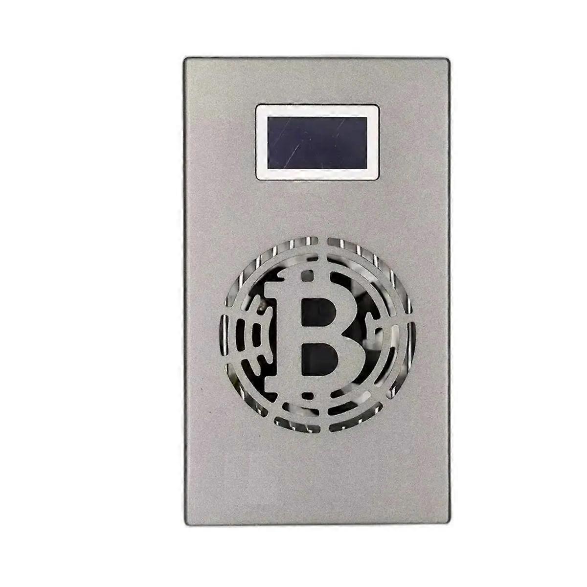 Lucky Miner 500G/S BM1366 Asic Chip Mini Silent Cryptocurrency Mining Machine met voeding EU