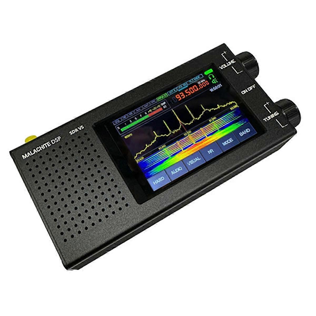 DSP SDR Malachite Radio Récepteur V5 1.10D Firmware Radio Multifonctionnel Pratique Portable Shortw