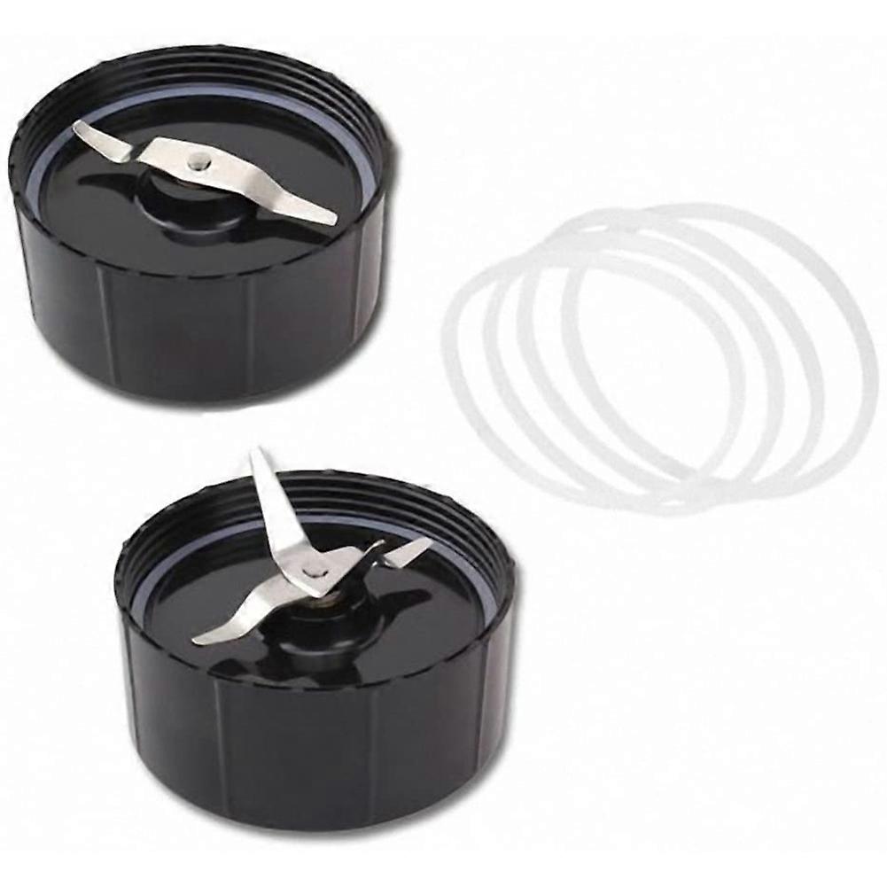 Replacement and Flat Blades - Replacement Parts with Extra 4 Gaskets for 250W Blender Juicer Mixer