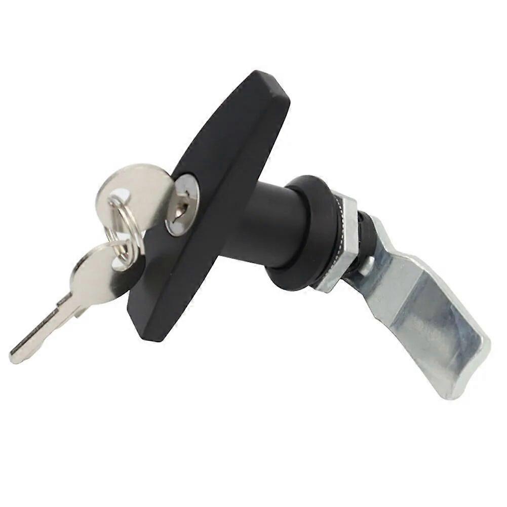 Heavy Duty Rust Proof T Handle Lock Weather Resistant Reliable Performance Suitable for Trailers Toolboxes and Garage Doors