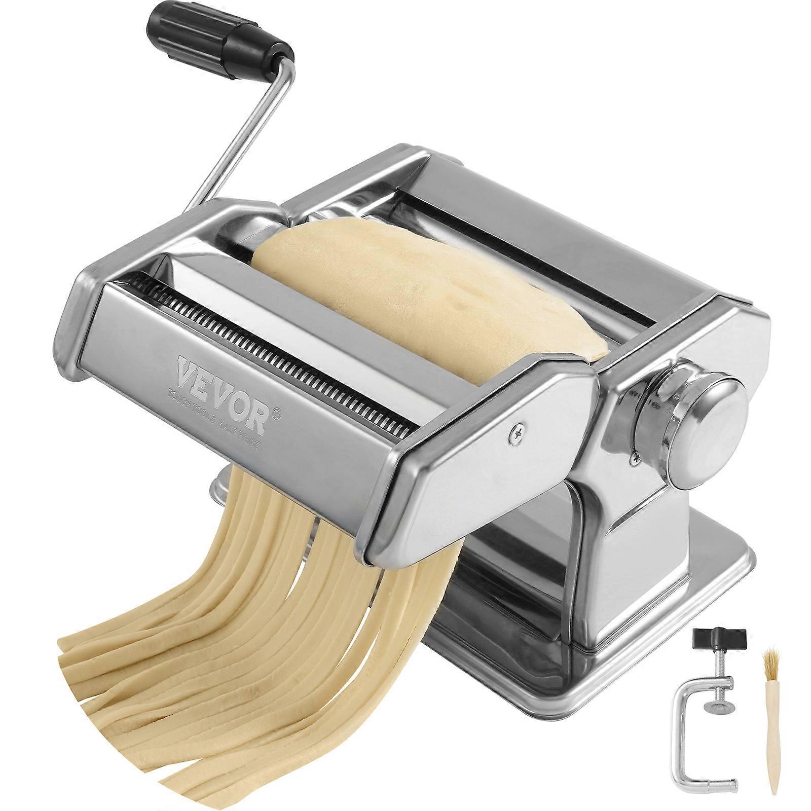 Pasta Maker Machine, Manual Hand Press, for Spaghetti Lasagna
