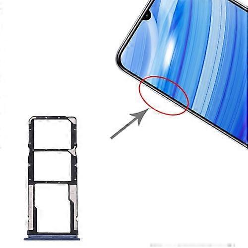 SIM Card Tray + SIM Card Tray + Micro SD Card Tray for Xiaomi Redmi 10X 4G / Redmi Note 9