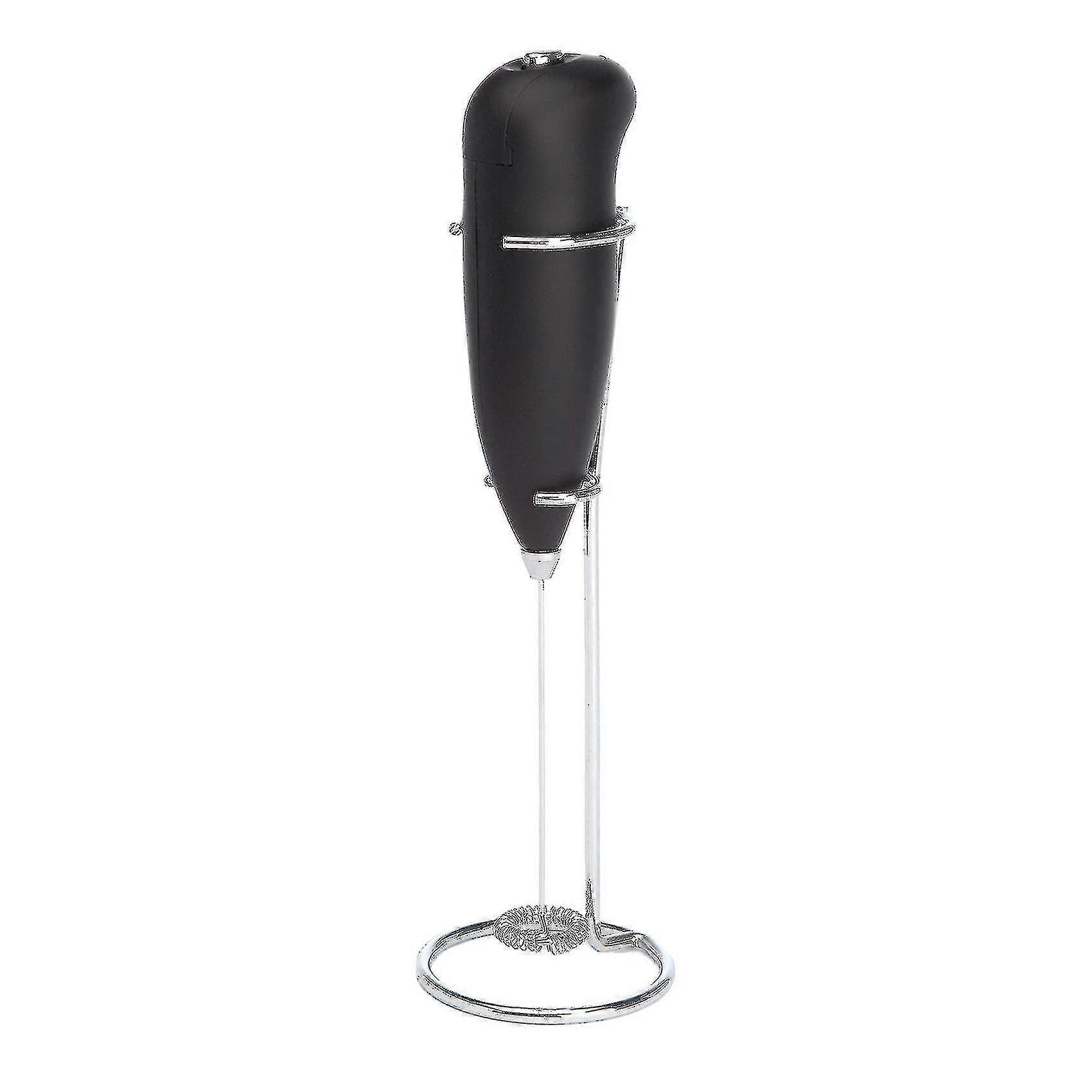 Compatible Withmilk Frother With Stand Handheld For Coffee Frappe Bulletproof Matcha