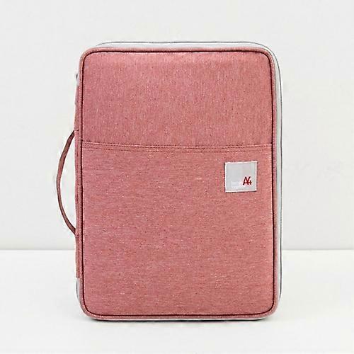 Multi-functional A4 Document Bags Portable Waterproof Oxford Cloth Storage Bag for NotebooksSize: 33cm*24*3.5cm