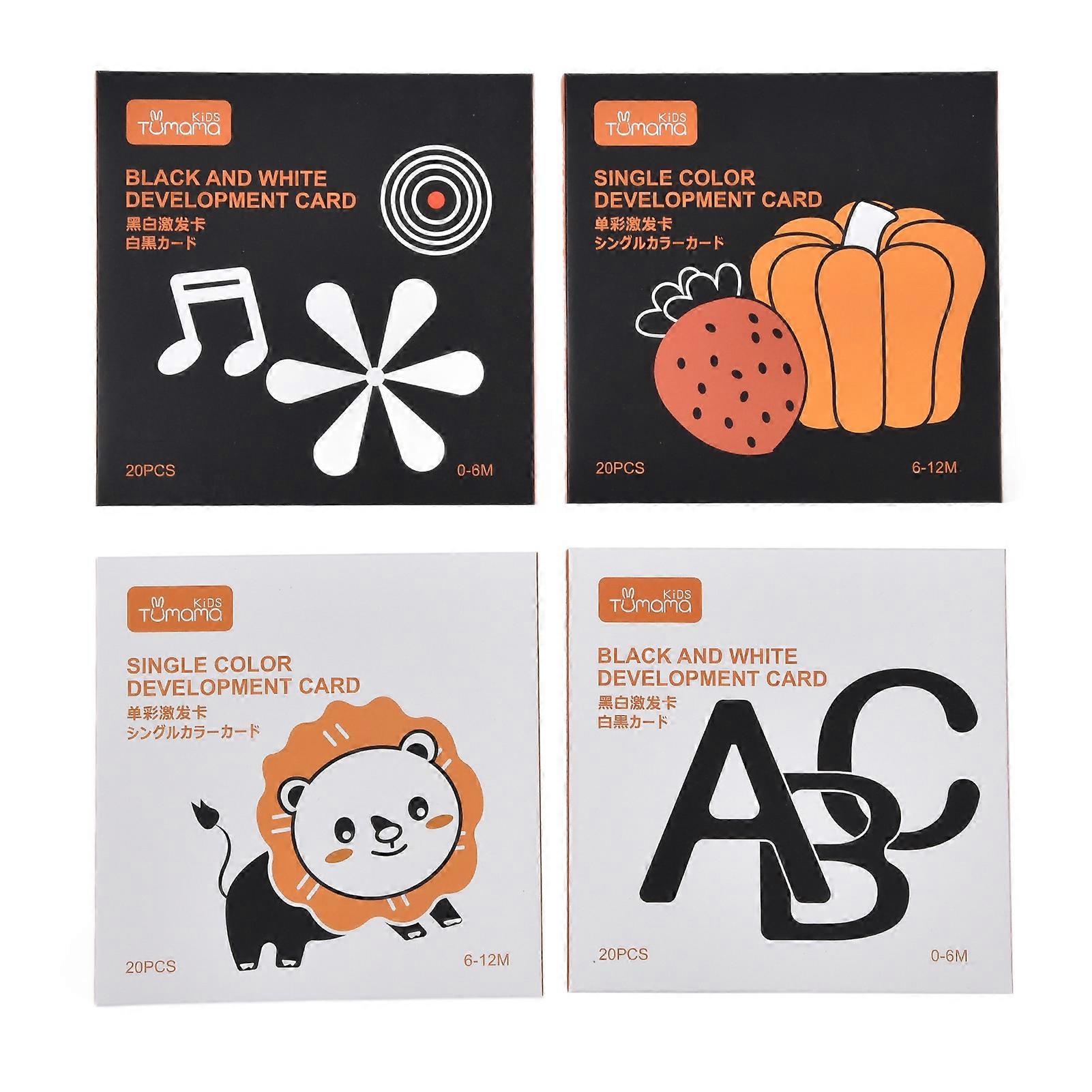 Baby Cognitive Card Numbers Animal Learning Visual Stimulation Early Education Children ToyBaby Learning Cards