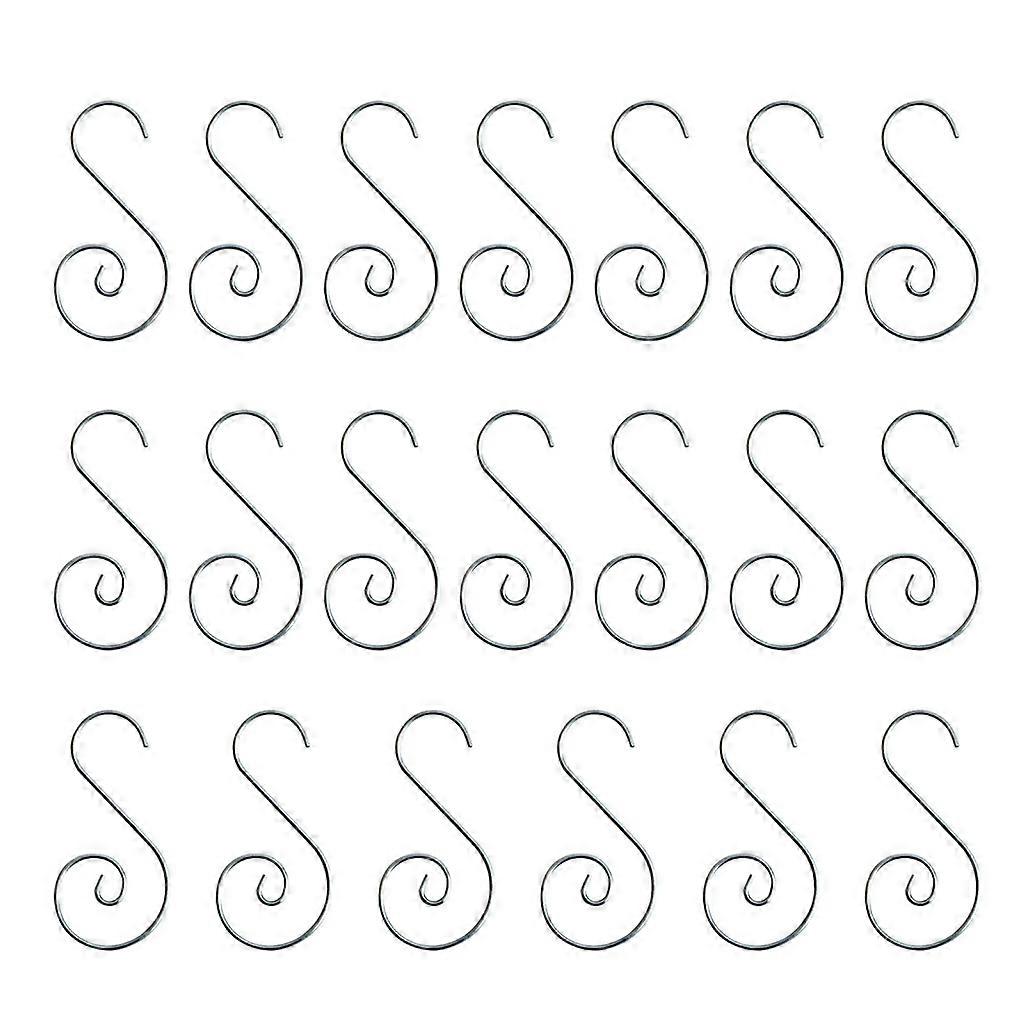 Christmas Tree S Shaped Hooks 20pcs/set Multipurpose Hanging Shelf
