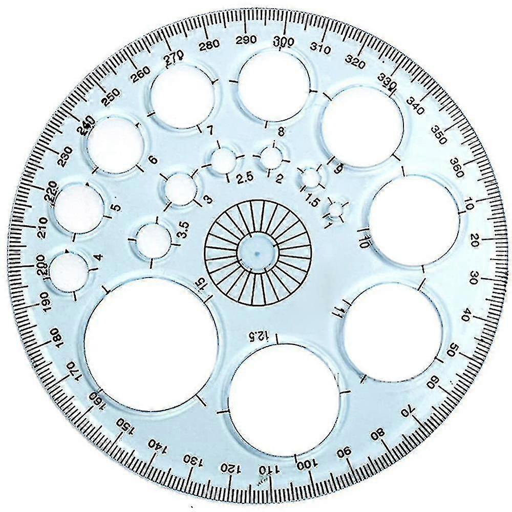 Multifunctional Geometric Ruler, Multifunctional Drawing Universal Ruler, Geometric Drawing Templat