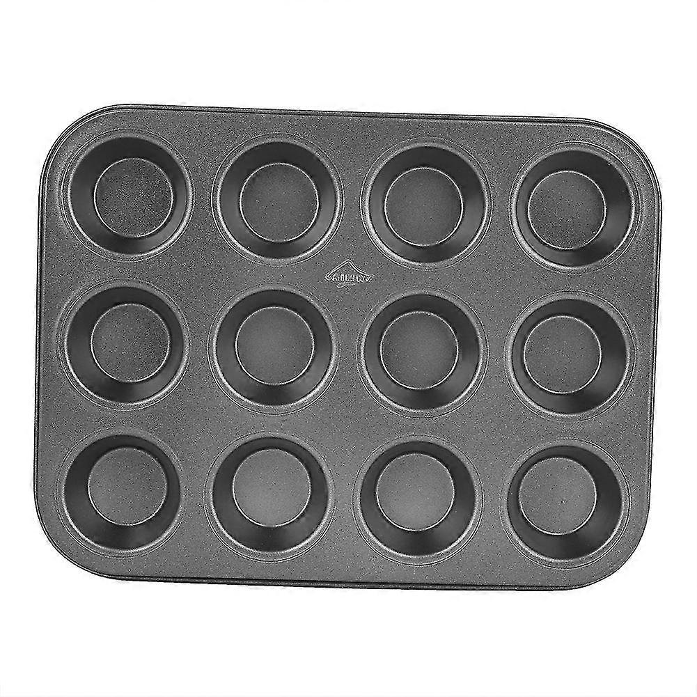 Professional 12 Cup Muffin  Yorkshire Pudding  Cupcake Tray Bakeware Non Stick