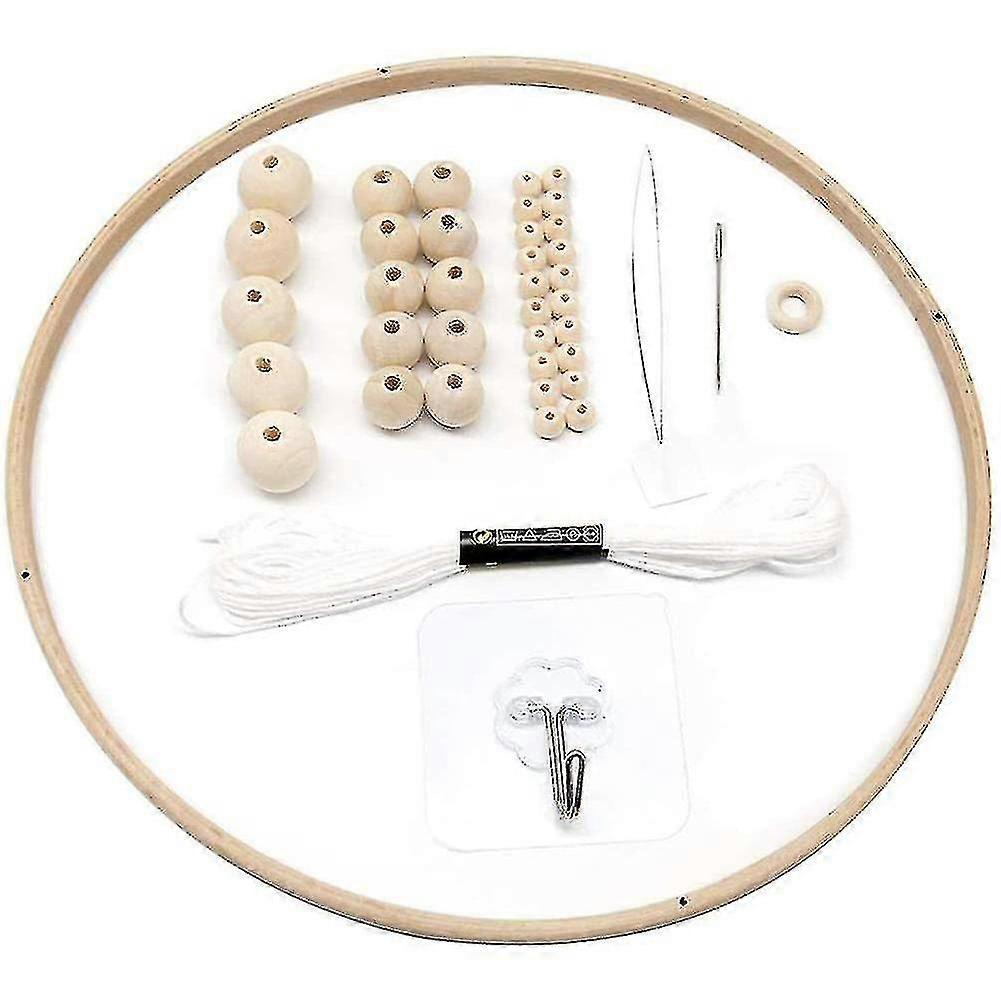 41pcs الإطار المحمول للحرف الطبيعية الخشب المحمول شماعات المحمول كيت