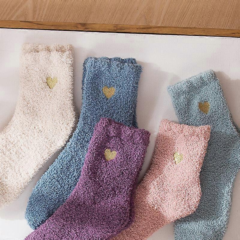 Cozy socks Women's Winter socks 5pcs