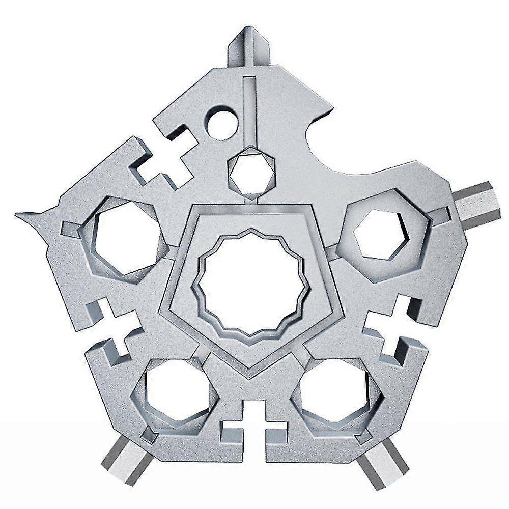 Snowflake Multitool Gifts For Men 23 In 1 Multi Tool Stainless Steel Accessories Ideal Gadget Gift