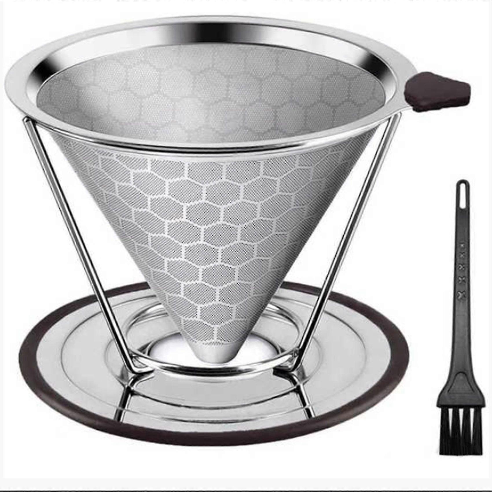 Pour Over Dripper Filter,reusable Pour Over Filter C Dripper With Cu