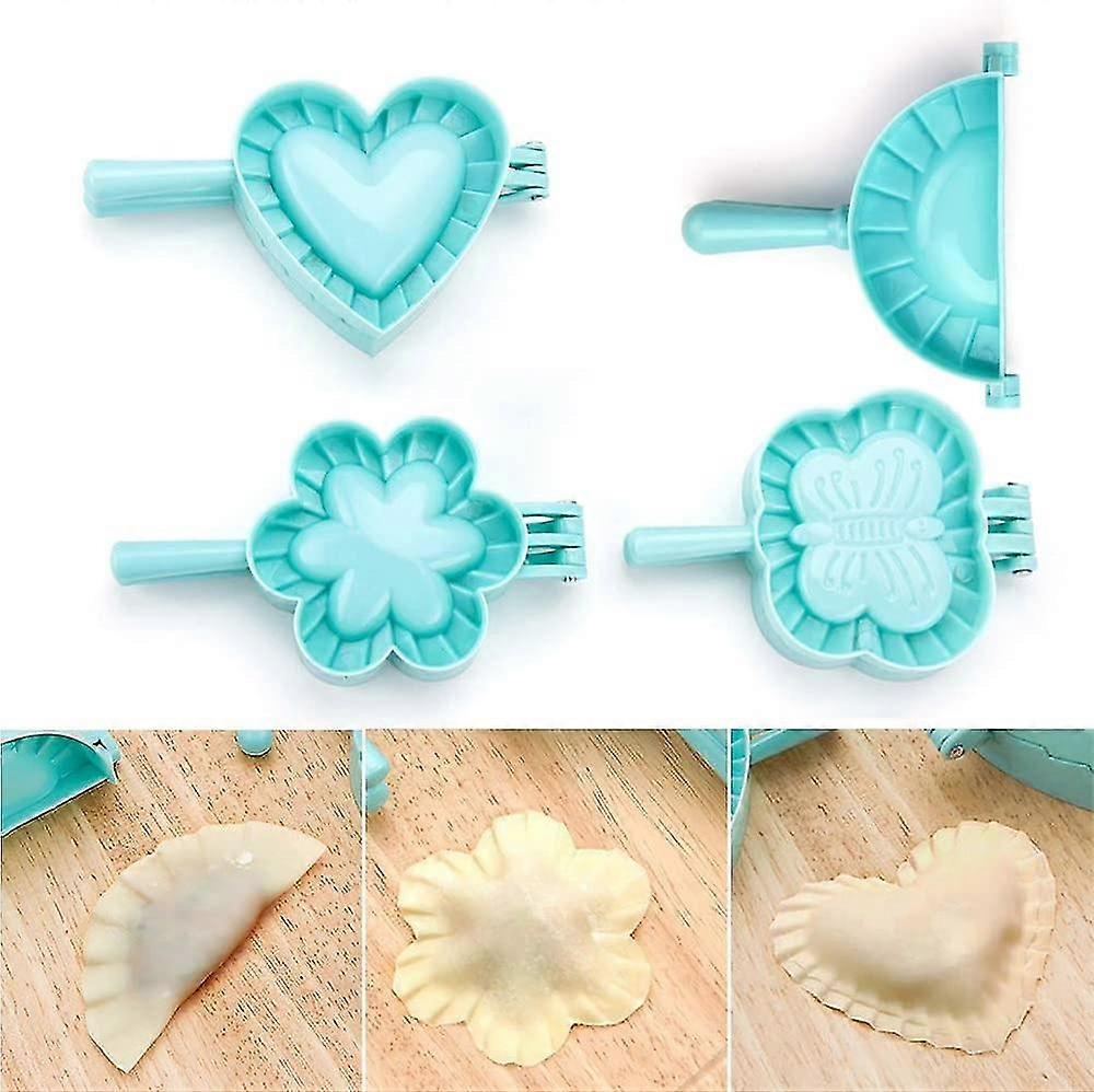 4pcs Pastry Maker Mould Dumpling Maker Packaging Pastry Dough Cutter Kitchen Accessories Mold, Baking Tools