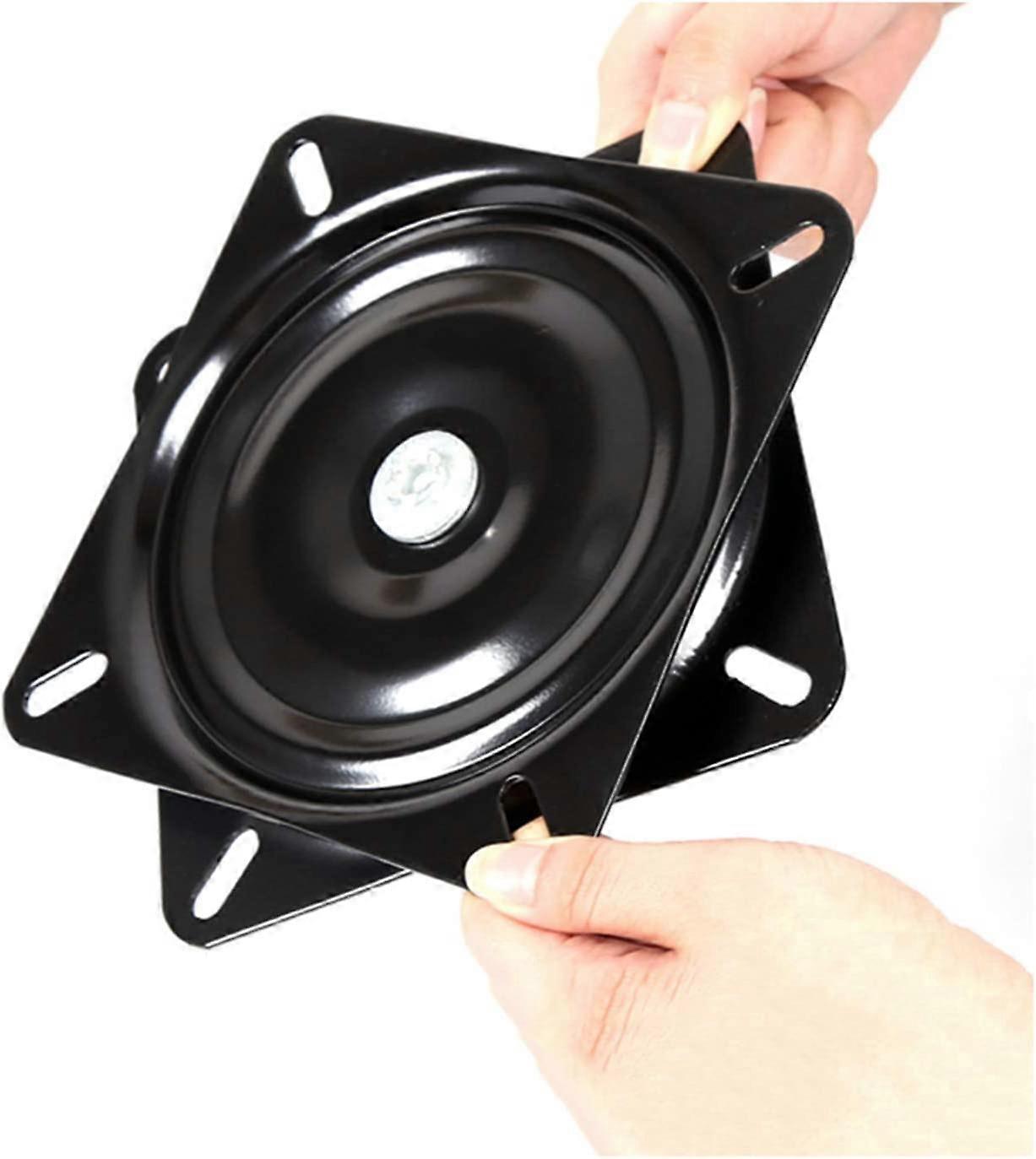 Square Bearing, 16cm, Swivel Base,Black