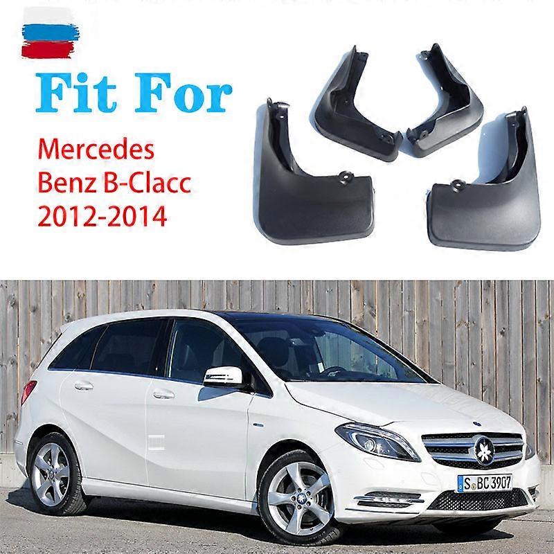 Excellent FOR Benz B-class w245 b200 b180 MUDGUARD SPLASH MUD FLAP GUARD FENDER MUDGUARDS CAR ACCESSORIES AUTO STYLINE FRONT REAR 4 PCS