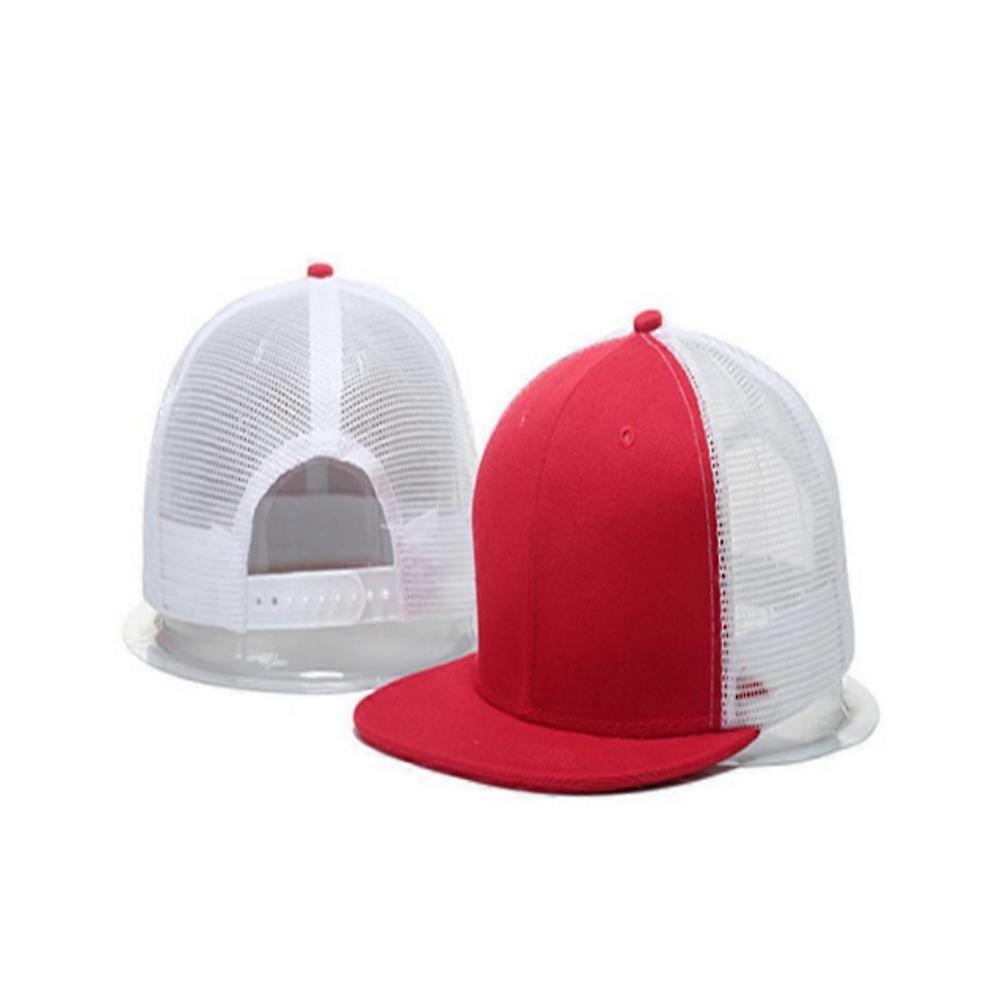 Trucker Cap Plain Hat Snapback Mesh Baseball Hip Hop Adjustable Cap Mens/Womens