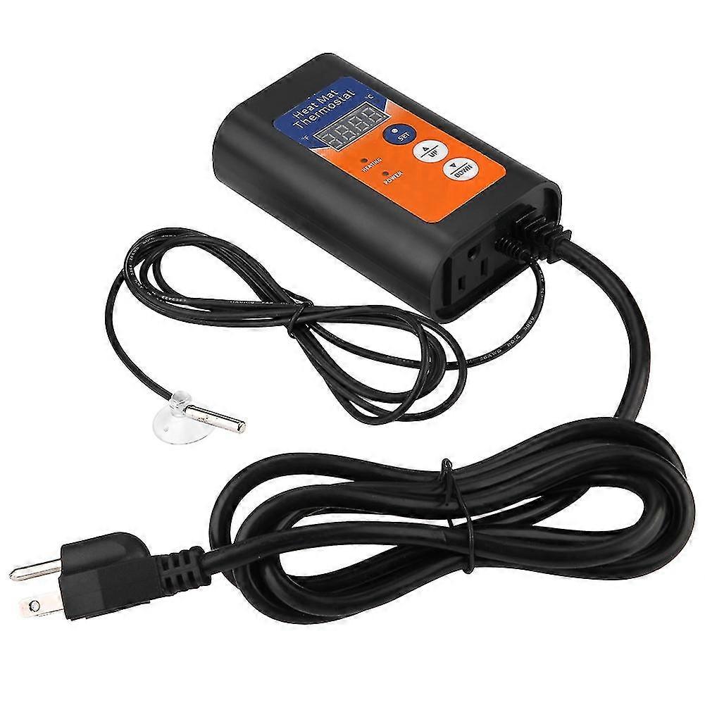 Century Digital Temperature Controller Thermostat Outlet compatible with Heat Mat Seed 120V-YM