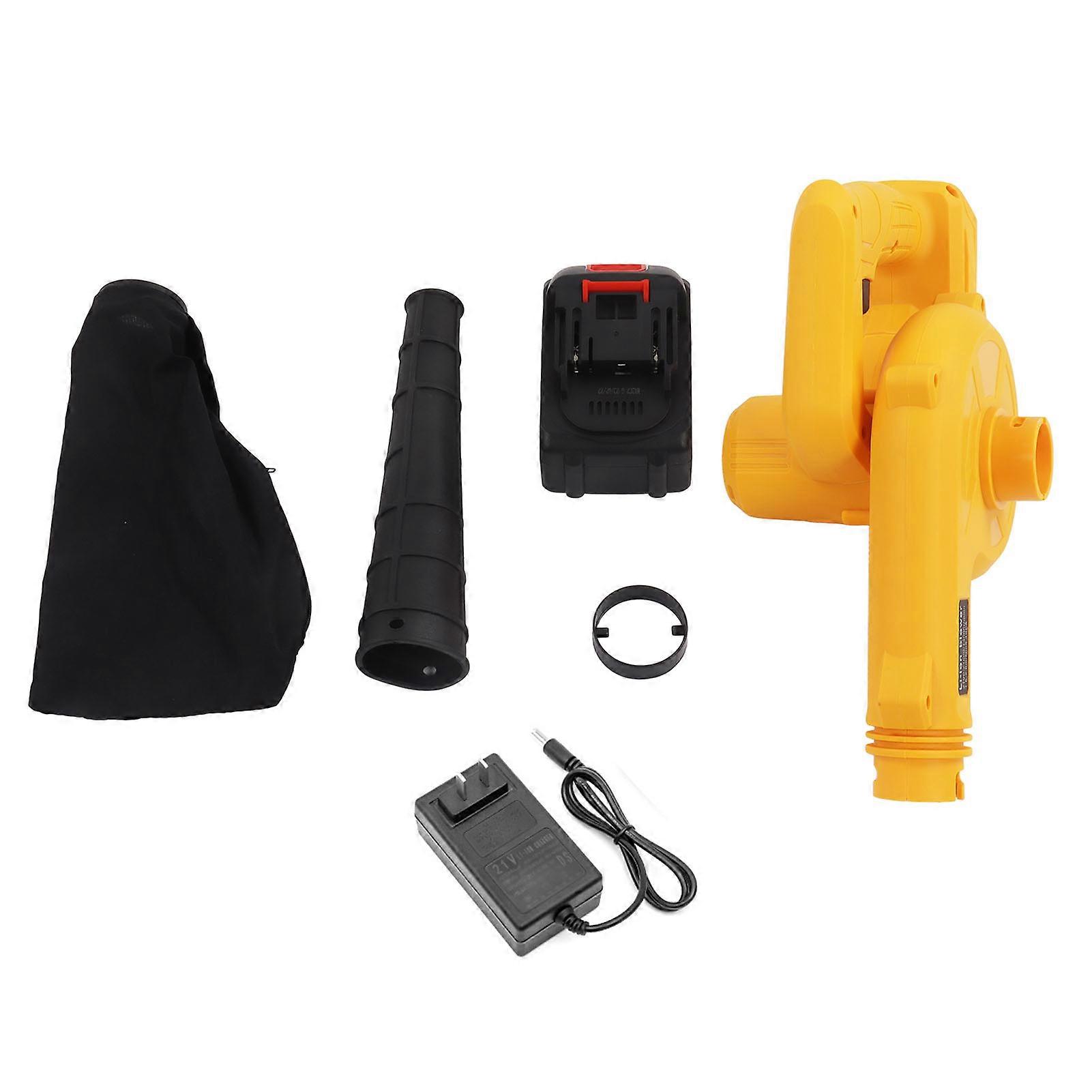 Electric Leaf Blower Cordless Battery Powered Noiseless Multi Functional Rechargeable Blower 100?240V US Standard