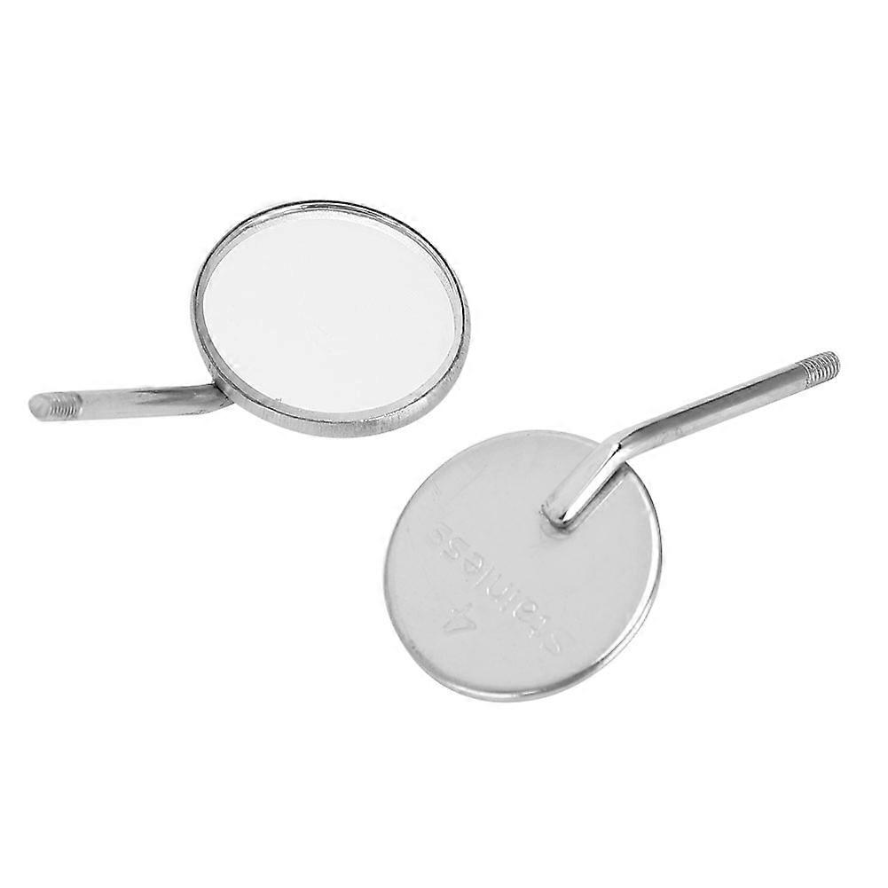 20Pcs Dental Mouth Mirror Head Stainless Steel OdontoscopeMirror AccessoryType A