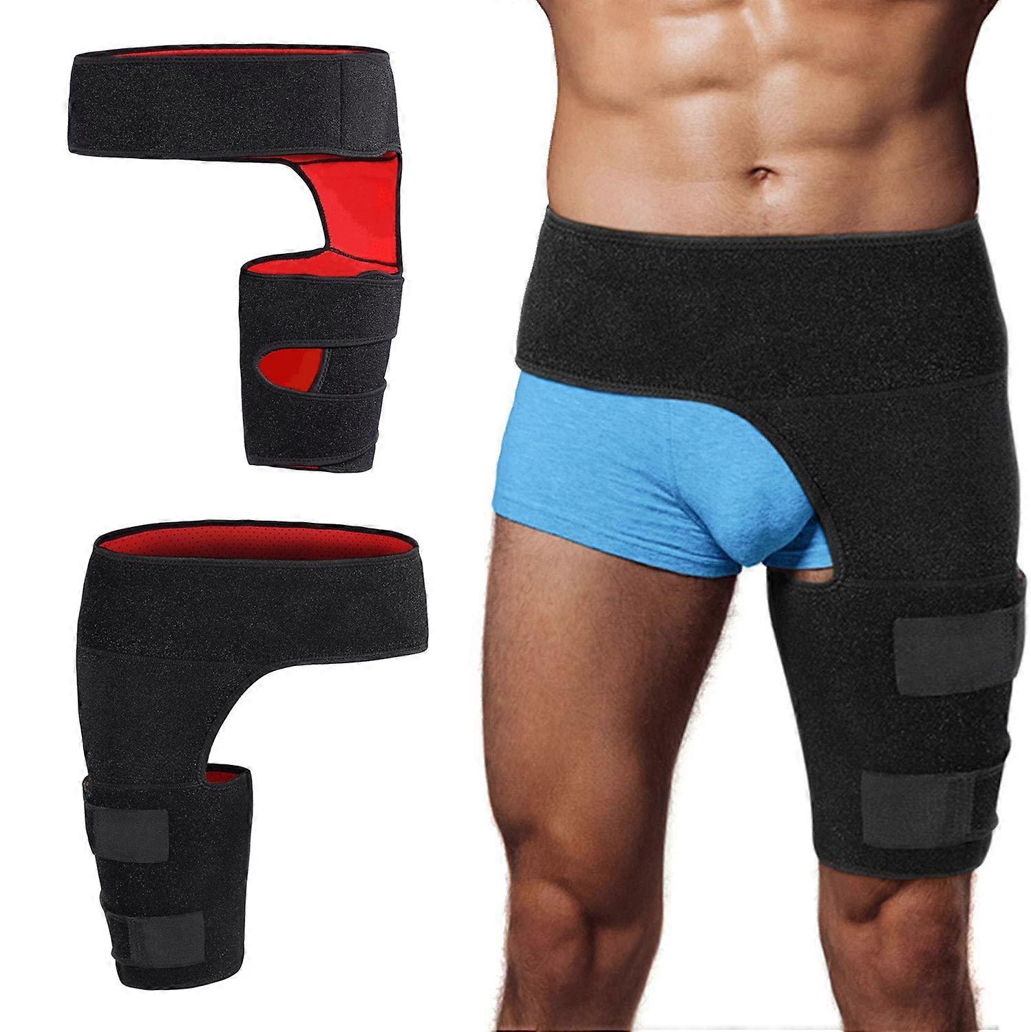 Hip Brace Sciatica Pain Relief Hamstring Compression Adjustable Support