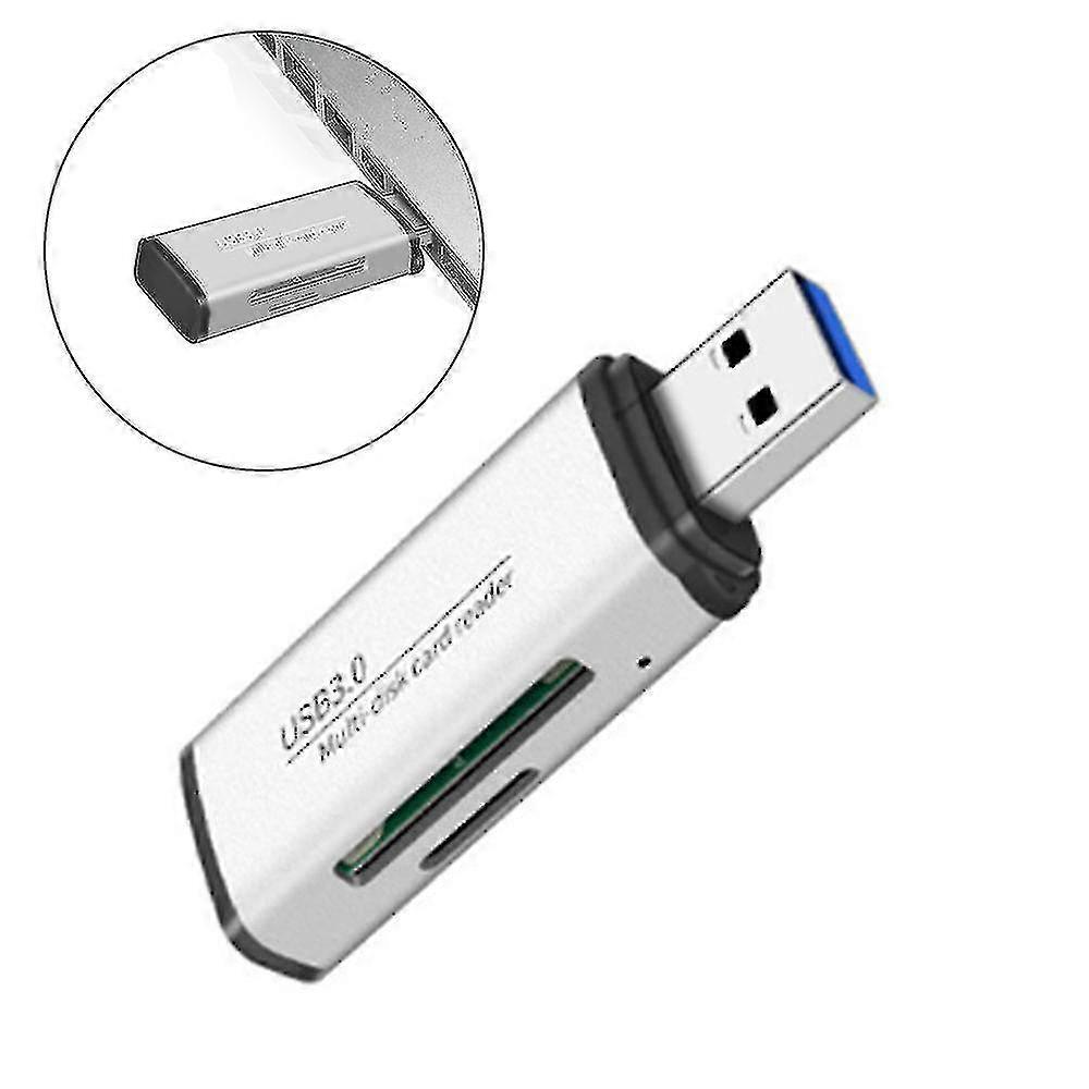 Usb3.0 Card Reader Sd/tf Two-in-one High-speed Card Reader 3.0 Supports 2tb Capacity High-speed Read And Write Function