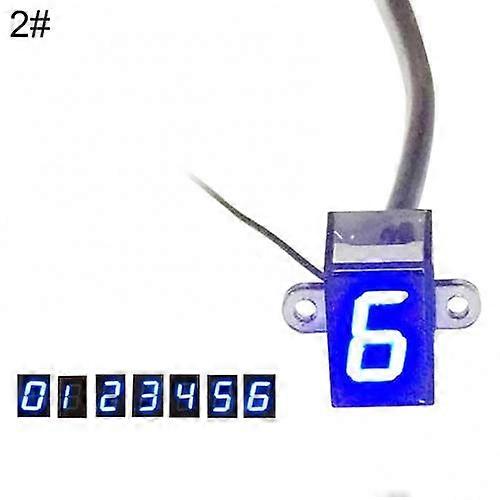 12V Universal Motorcycle Digital Display LED Gear Shift Lever Display~26510