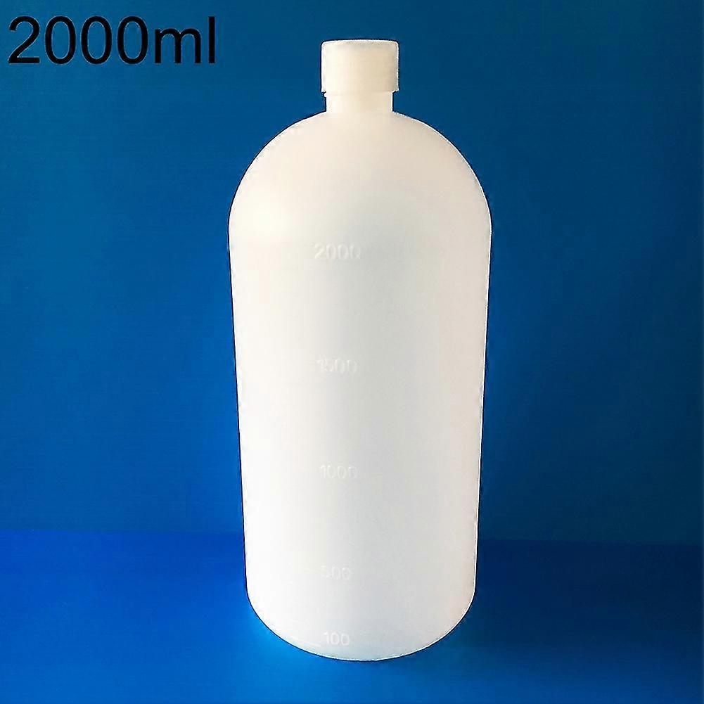 2000ml Clear Plastic Lab Seal Chemical Bottle Sample Bottle Storage Container Kaesi