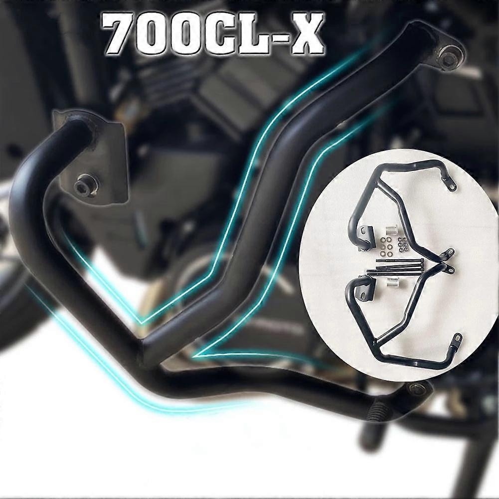 For CFMOTO 700 CL-X anti-fall bumper engine anti-collision bumper CL-X-700 front Guard Bar for CFMOTO CL-X700 CL-X 700 CLX-700