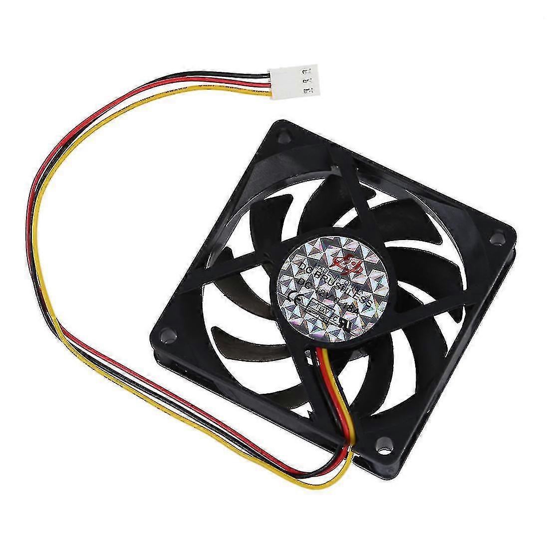 12v Dc 40mm 20mm 2 Wire Computer Pc Cpu Cooling Case Fan