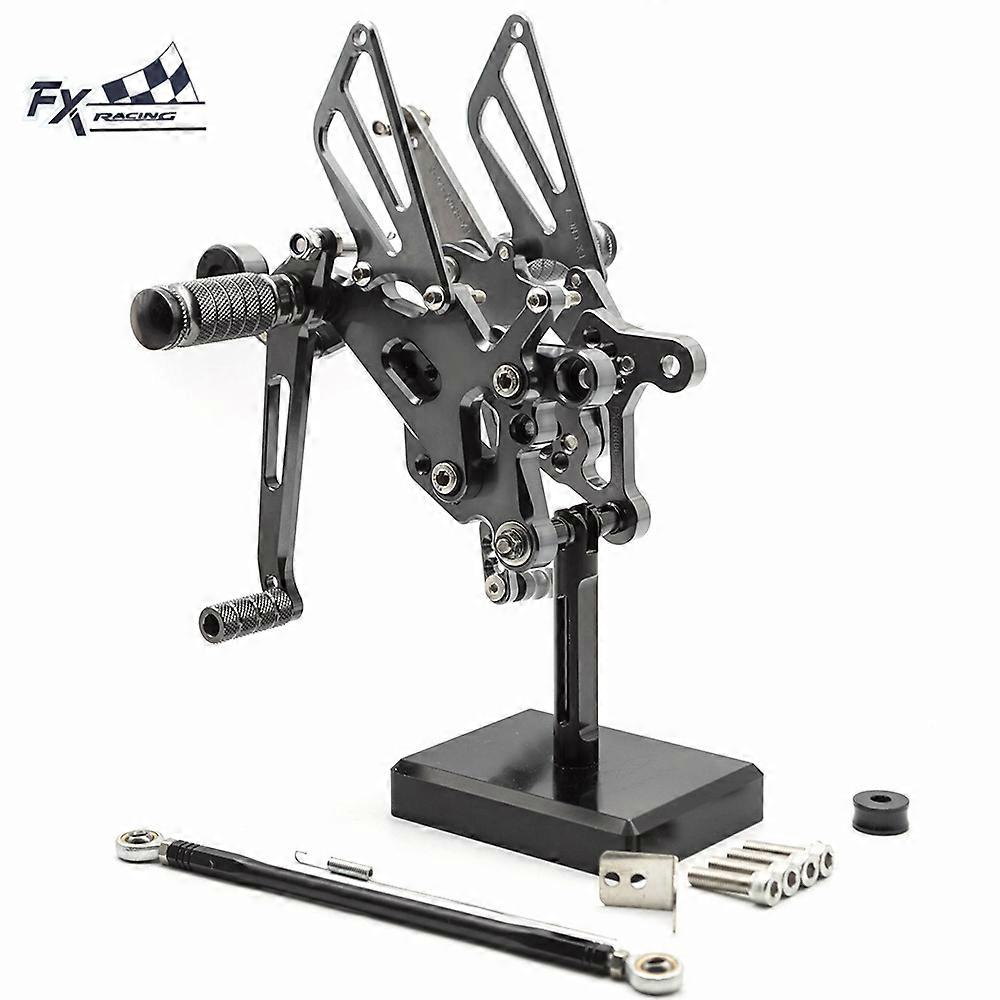 YZF-R6 rcksatz fr yamaha yzf r6 r6s verstellbare motorrad furasten hinterer satz fu rasten fu sttze 2011 2023 2011-2015