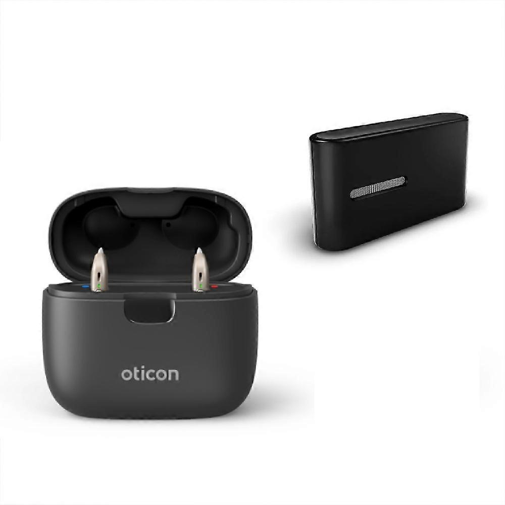 Bezprzewodowy programowalny Bluetooth Oticon MORE 3 Aparaty słuchowe MiniRITE-R RIC Digital 48 kanałów