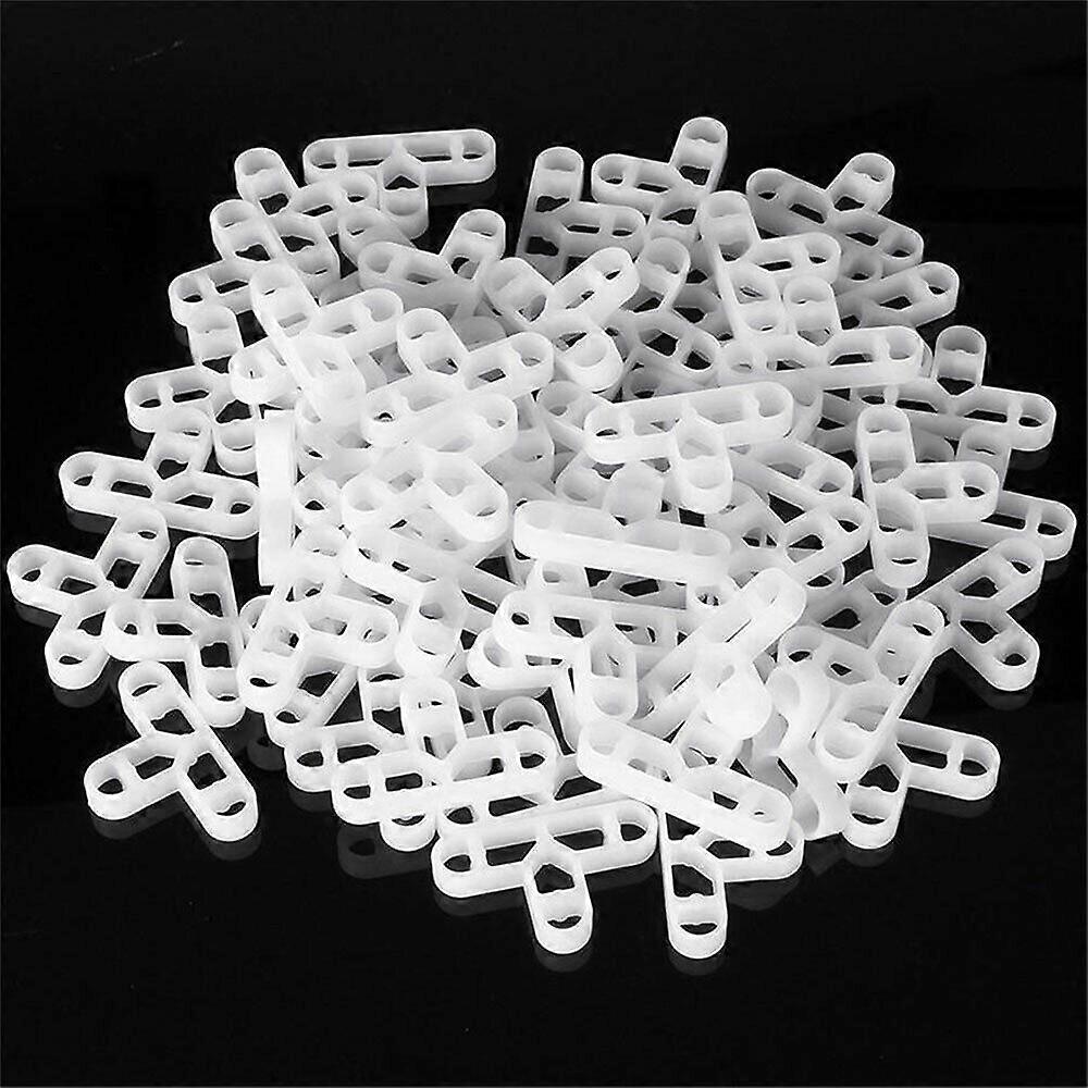 Pack of 100 10mm Tile Spacers - T-Shaped Tile Spacers - for Cutting and Compensating Gap