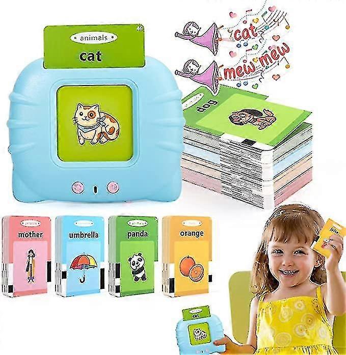 يتحدث بطاقات فلاش للأطفال الصغار كلمات ما قبل المدرسة بطاقات التعلم لعبة للأطفال