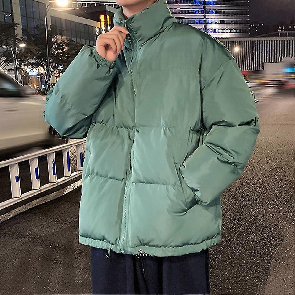 Dunjacka för män Vinter Kort kappa Varm anka dun med huva vadderade utkläder Casual Jackor