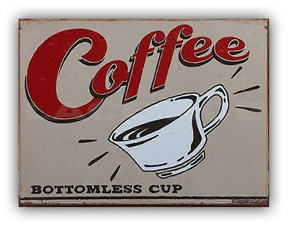 Metal Coffee Garage Signs Distressed Style For Mancaves Sheds Kitchen Bar Mode-529