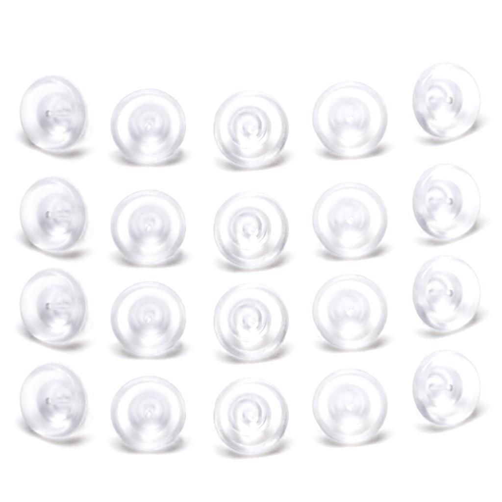 Durable Earring Holders Stoppers Heavy Duty Rubber Earring Backs Fittings
