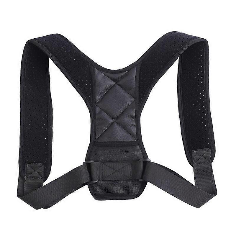 Adjustable Back Shoulder Posture Corrector Belt Clavicle Spine Support Home Office Sport Upper Back Neck Health Correction BeltBack & Lumbar Support C