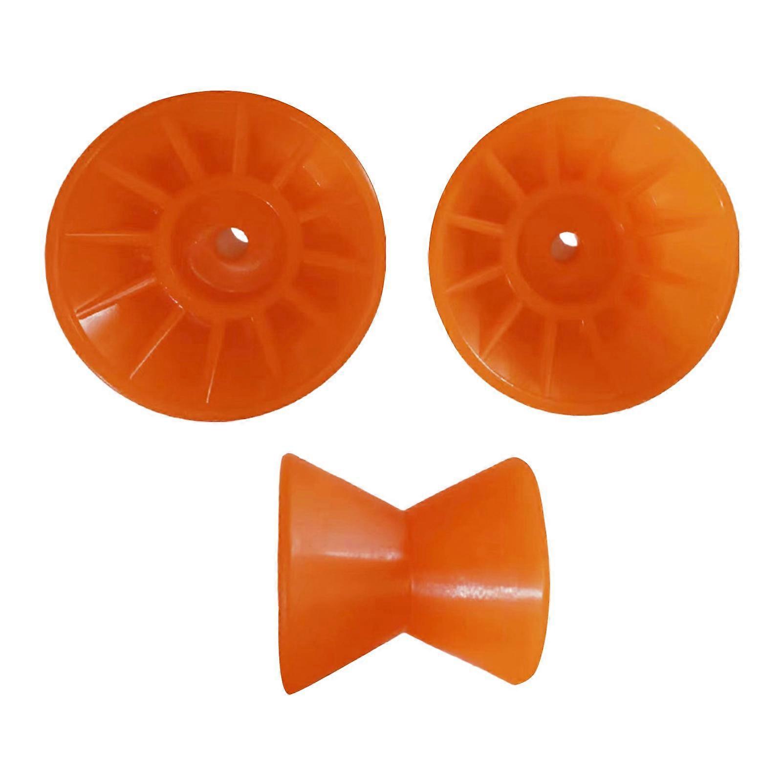 Bow Roller for Boat Trailer Bow Stop Roller Lightweight Molded 3.5" Mount Width xjcl