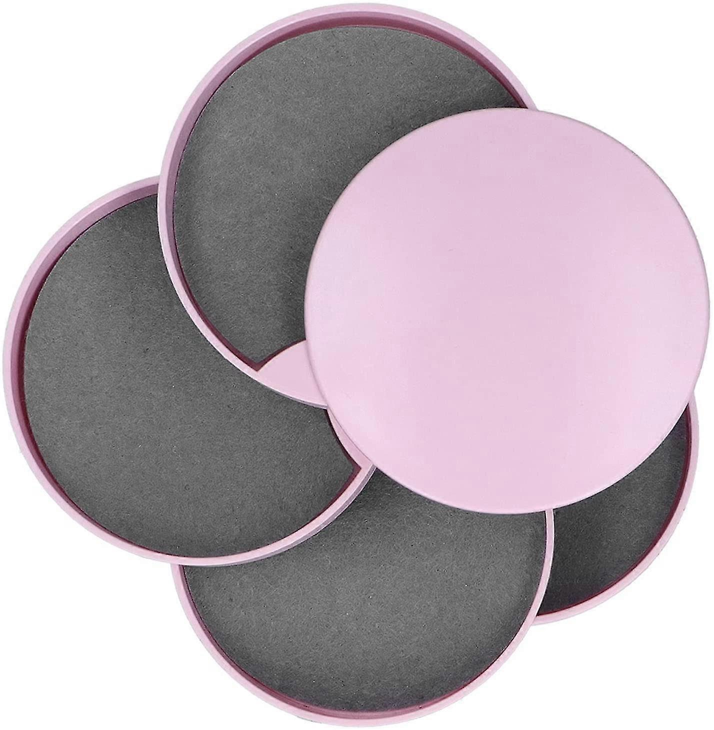 Multifunctional Round Four Layer Jewelry With Lid Necklace Storage Box