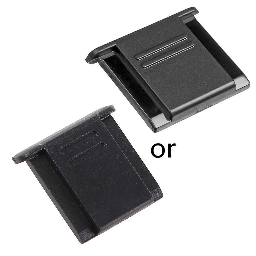 Universal Black Camera Flashlight Hot Shoe Cover Cap for Panasonic Olympus