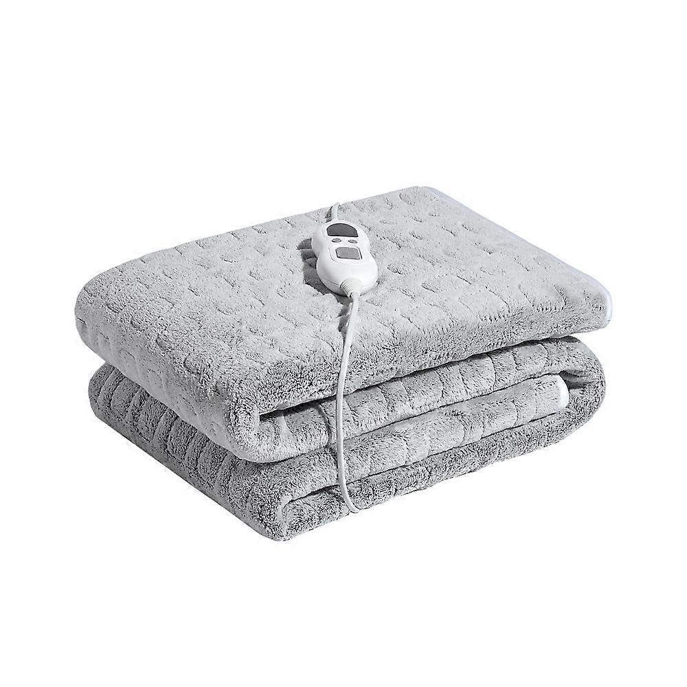110-120V Smart Electric Blanket Washable Soft Body Warmer Sherpa Blanket