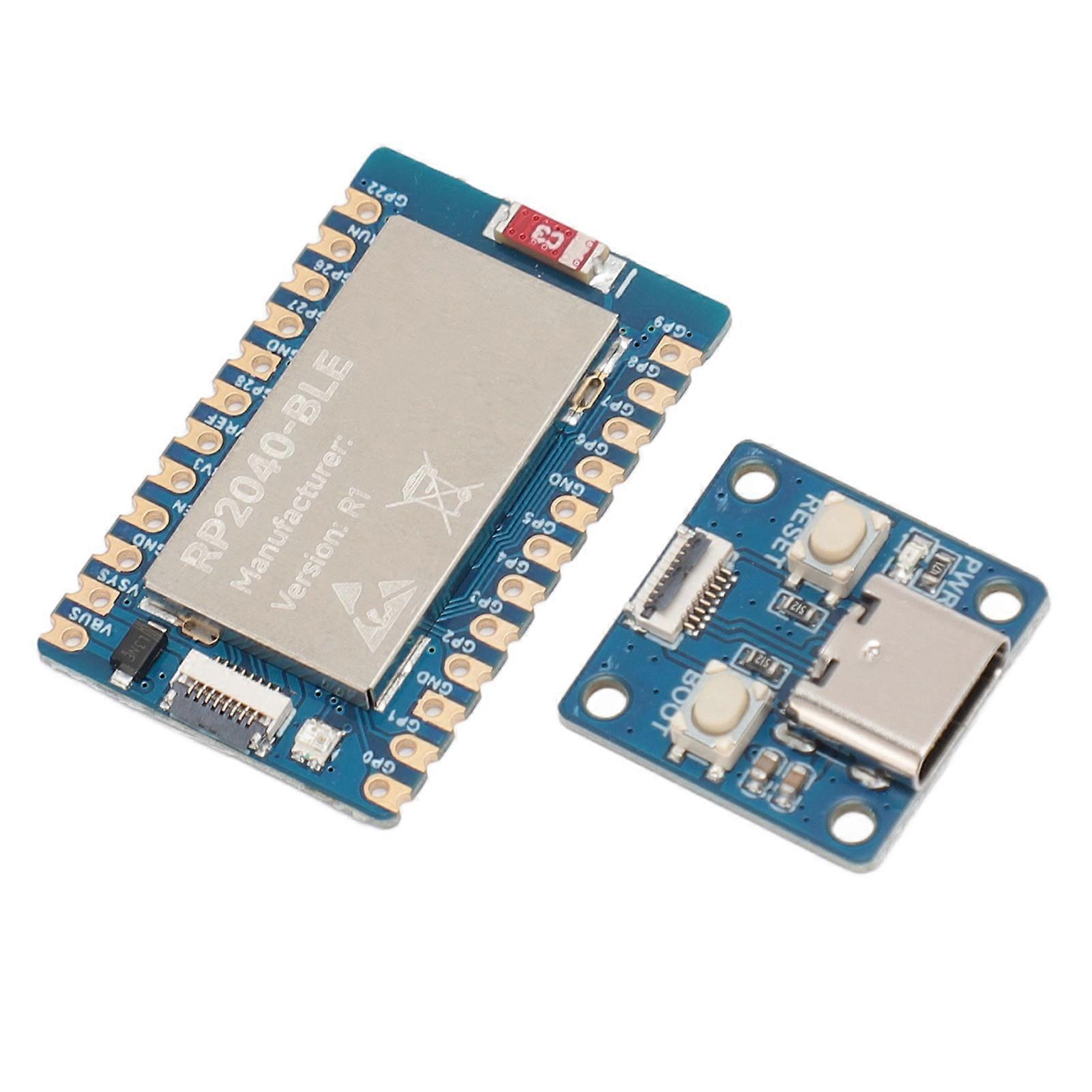 Microcontroller Development Board Split USB Interface Bluetooth 5.1 Dual Mode for RP2040 Development Board for Computer